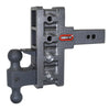 Gen-Y Mega Duty 6in Offset Drop Hitch 32k Dual-Ball Pintle Lock For 2.5in Receiver