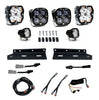 Baja Designs Squadron 2.0 Sport/S1 SAE Clear Fog Kit For 21-25 Ford Raptor