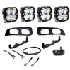 Baja Designs Squadron 2.0 Pro Dual Fog Pocket Light Kit Upfitter For 2023-2026 Ford F-250/F-350