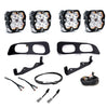 Baja Designs Squadron 2.0 Sport Dual Fog Pocket Kit For 23+ Ford F-250/350