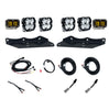 Baja Designs Squadron 2.0 Pro/S2 SAE Baja Amber Fog Pocket Light Kit For 2017-2020 Ford F-150 Raptor
