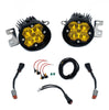 Baja Designs Squadron-R Sport 2.0 Amber LED Fog Pocket Light Kit For 2012-2023 Toyota Tacoma / 4Runner / Tundra