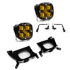 Baja Designs Silverado Fog Pocket for 19-Up Silverado 1500/2500/2500 HD FPK SAE Baja Amber