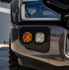 Baja Designs Ford Super Duty (20-22) Fog Lights FPK Baja Amber SAE/Sport DC w/Upfitter