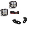 Baja Designs Dodge Ram LED Light Pods For Ram 2500/3500 19-On A-Pillar Kits XL Pro Driving Combo