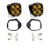 Baja Designs Mercedes Squadron SAE Fog Pocket Light Kit For Mercedes 2014-2018 Sprinter Van (Baja Amber)