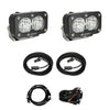 Baja Designs S2 Sport W/C Reverse Kit Wide Cornering Clear Toggle Wiring