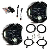 Baja Designs DOT LP6 Headlights Kit White DRL For 18–25 Jeep Wrangler JL/ Gladiator JT with Factory Halogen Headlights