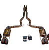 Valvetronic Ford S550,S650 Mustang GT, 5.0L Catback, Grade 5 Titanium 3.5" Tips FRD.S550.S650.VSES.TI