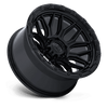 (4) 20x10 Fuel Surge Black Wheels 8X170 -18MM Offset For 1999-2027 Ford F-250/F-350 SRW