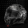 Simpson Mod Bandit Buell Forged Carbon Modular Helmet Small DOT ECE
