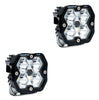 Baja Designs Squadron 2.0 Pro Clear Spot LED Ditch Light Pod Pair No Harness