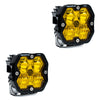 Baja Designs Squadron 2.0 Pro Baja Amber Driving/Combo Light Pod Pair No Harness