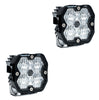 Baja Designs Squadron 2.0 Pro Clear Wide Cornering LED Pod Pair No Harness