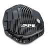 PPE Black Heavy Duty Front & Rear Differential Cover For 11-19 GM 6.6L Duramax