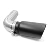 PPE 4" Steel Exhaust Pipe w/ 5" Black Tip For 20-23 GM 2500/3500 6.6L Duramax