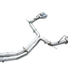 AWE Track Edition Cat-Back Exhaust w/ Chrome Tips For 2020-2024 Audi C8 S6/S7