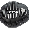 PPE Heavy Duty Brushed Front & Rear Differential Cover For 20-24 GM 6.6L Duramax
