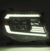 AlphaRex LUXX-Series Alpha Black LED Crystal Headlights For 2005-2011 Toyota Tacoma