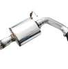 AWE Tread Edition Axleback Exhaust w/ Blk Tips For 18-25 Jeep Wrangler 2.0T/3.6L