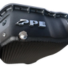 PPE Black Deep Transmission/Oil Pan/Rear Diff Cover For 2001-2010 GM 6.6L Duramax