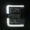 AlphaRex NOVA-Series Alpha-Black LED Projector Headlights For 2011-2016 Ford F-250 F-350 F-450 F-550