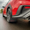 Rally Armor Black UR Mud Flaps w/ Red Logo For 2022-2024 Subaru WRX
