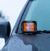Rigid D-SS Spot 5544LM LED Light Pods w/ Amber PRO Lens (Pair) - Universal