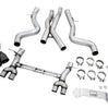 AWE Track Edition Catback Exhaust w/ Diamond Black Tips For 15-20 BMW F8X M3/M4