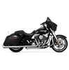 Vance & Hines Twin Slash Slip-On Muffler Kit For 17-24 Harley Davidson Touring