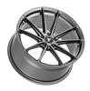 Fittipaldi (4) 362G 20X8.5 5X120 +32 HB 74.1 Gloss Graphite Aluminum Wheels