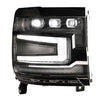 Morimoto XB Black LED Headlight & Tail Light Kit For 16-18 Chevy Silverado 1500
