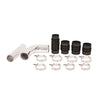 Mishimoto Upgraded Silver Intercooler Kit w/ Pipes For 10-12 Ram 6.7L Cummins