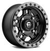 (4) 15x7 Fuel UTV D557 ANZA Matte Black/Gunmetal Wheels 4x137 +38 Offset 5.50" Backspacing