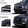 Morimoto XBG Chrome Plug & Play LED Grille w/ White DRL For 2021-2023 Ford F-150