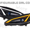 Morimoto XB LED Headlights w/ White & Amber DRL For 05-13 Chevrolet Corvette C6