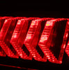 AlphaRex NOVA-Series Alpha-Black Prismatic LED Third Brake Light For 2016-2023 Toyota Tacoma Double Cab