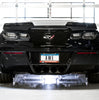 AWE Touring Axle-Back Exhaust w/ Diamond Black Tips For 14-19 Chevy Corvette 6.2L