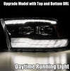 AlphaRex LUXX-Series Black LED Projector Headlights For 2009-2018 Ram 2500 3500 4500 5500
