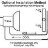 Derale 21 Row Series 9000 Plate & Fin Transmission Fluid Cooler Kit - Universal