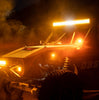 Rigid Industries E-Series 10 Inch Spot Universal LED Light Bar w/ Amber PRO Lens