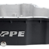 PPE Black Transmission/Oil Pan/Front & Rear Diff Cover For 11-16 GM 6.6L Duramax