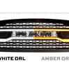 Morimoto XBG Gloss Black LED Grille w/ White & Amber DRL For 2013-2018 Ram 1500
