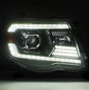 AlphaRex LUXX-Series Alpha Black LED Projector Headlights For 2005-2011 Toyota Tacoma