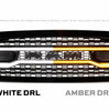 Morimoto XBG Black LED Grille w/ White & Amber DRL For 2013-2018 Ram 2500 3500