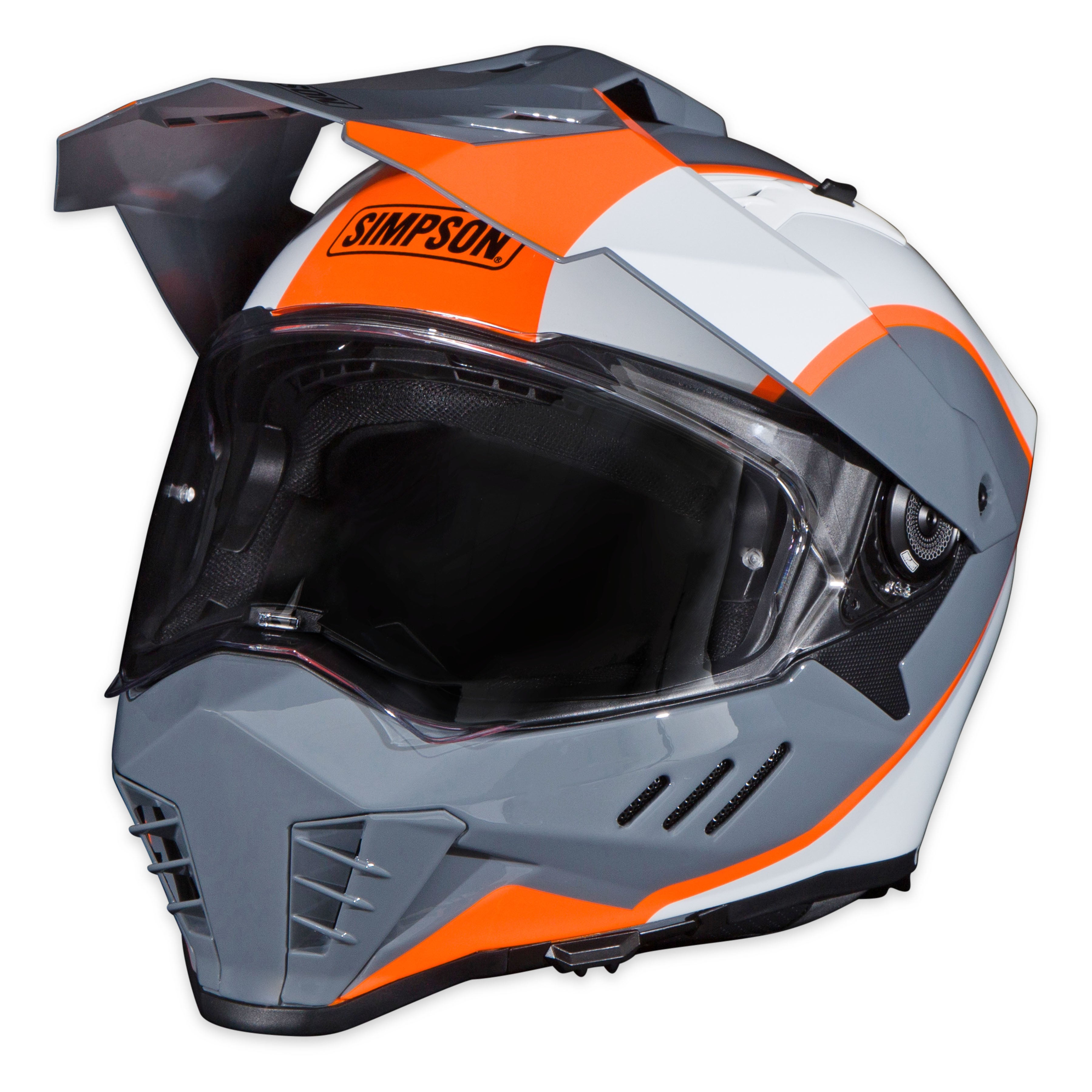Simpson Motorcycle Xcursion Bandit Helmet - BC Orange - X-Large - DOT/ECE 22.06