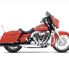 Rinehart 3.5in Slip-On Mufflers Black with Black Tips For 1995–2009 Harley Touring