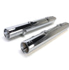 Rinehart Racing Chrome 4 Inch Slip-On Mufflers For 2014–2026 Indian Chieftain Roadmaster