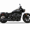 Rinehart DBX45 4.5 Inch Black 2-Into-1 Slip-On Muffler Exhaust For 2025-2026 Indian Scout