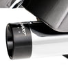 Rinehart Racing DBX40 4in Slip-On Exhaust Chrome with Black End Caps For 2014-2026 Indian Touring/Bagger